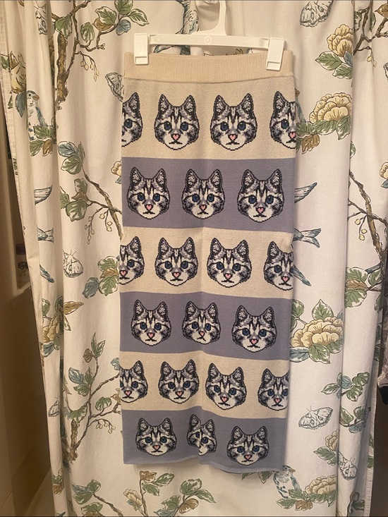Dressed in LALA Dresses & Skirts - Pretty Kitty Knit Midi skirt